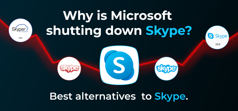 Why is Microsoft shutting down Skype? Best alternatives to Skype.