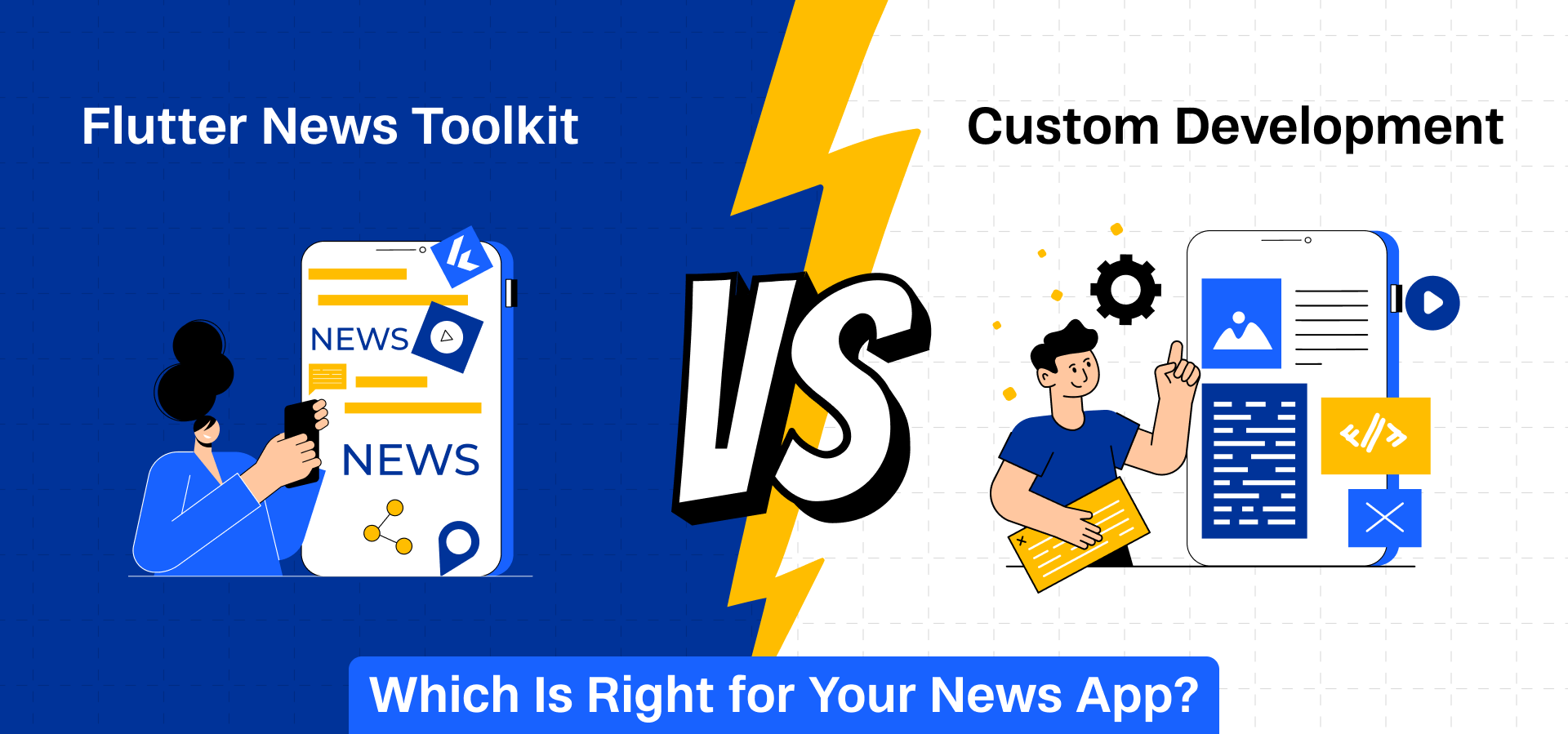Flutter News Toolkit vs. Custom Development: Which is the Right Flutter news app template for Your Platform?