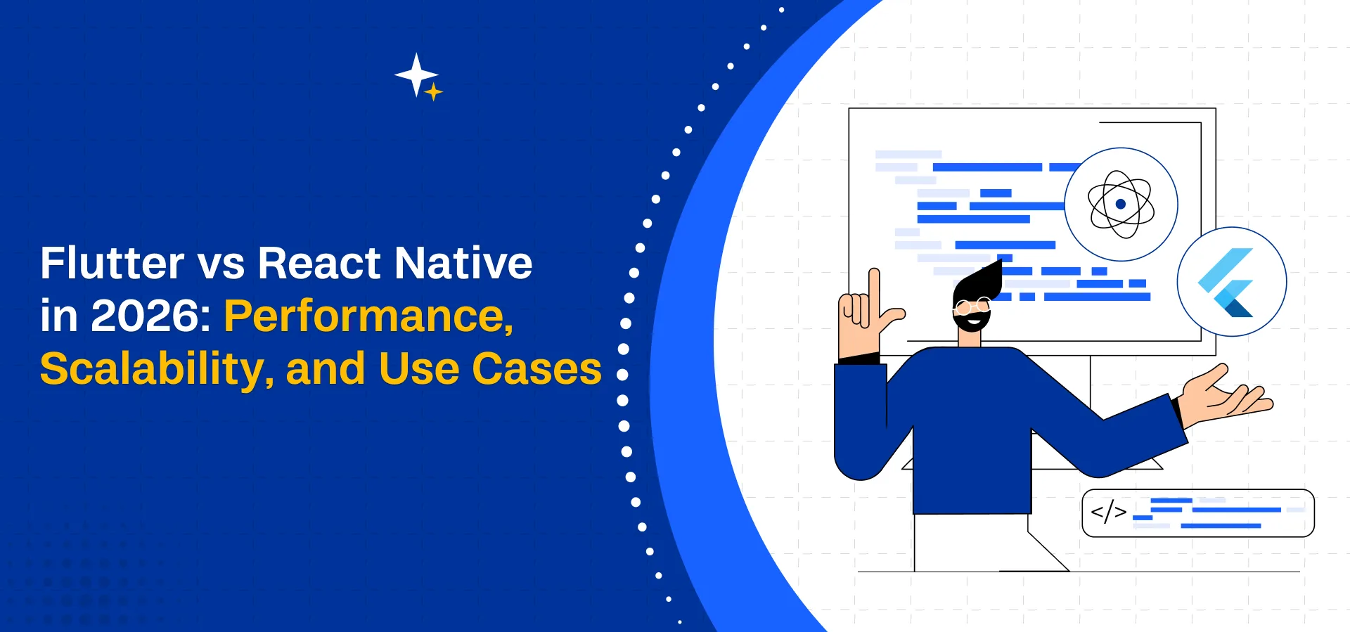 Flutter vs React Native in 2026: Performance, Scalability, and Use Cases