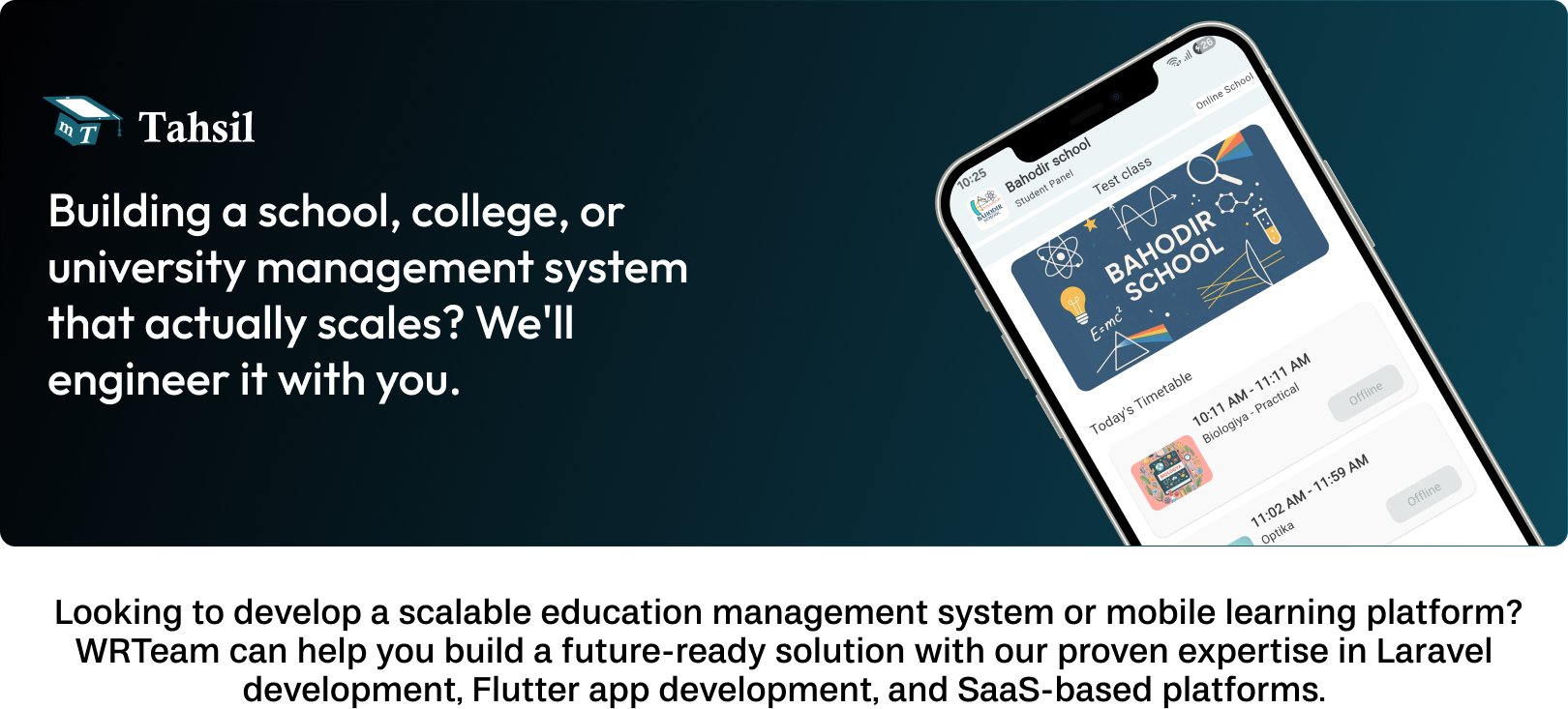 Tahsil - Education Management System Image