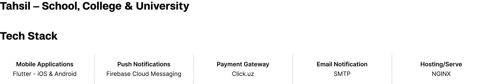 Tahsil - Education Management System Image
