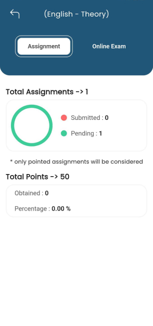 Subject Report