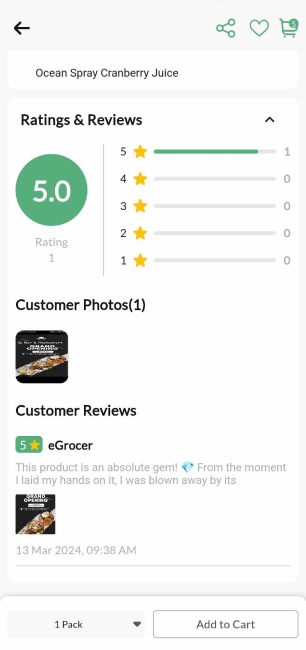 Ratings & Reviews