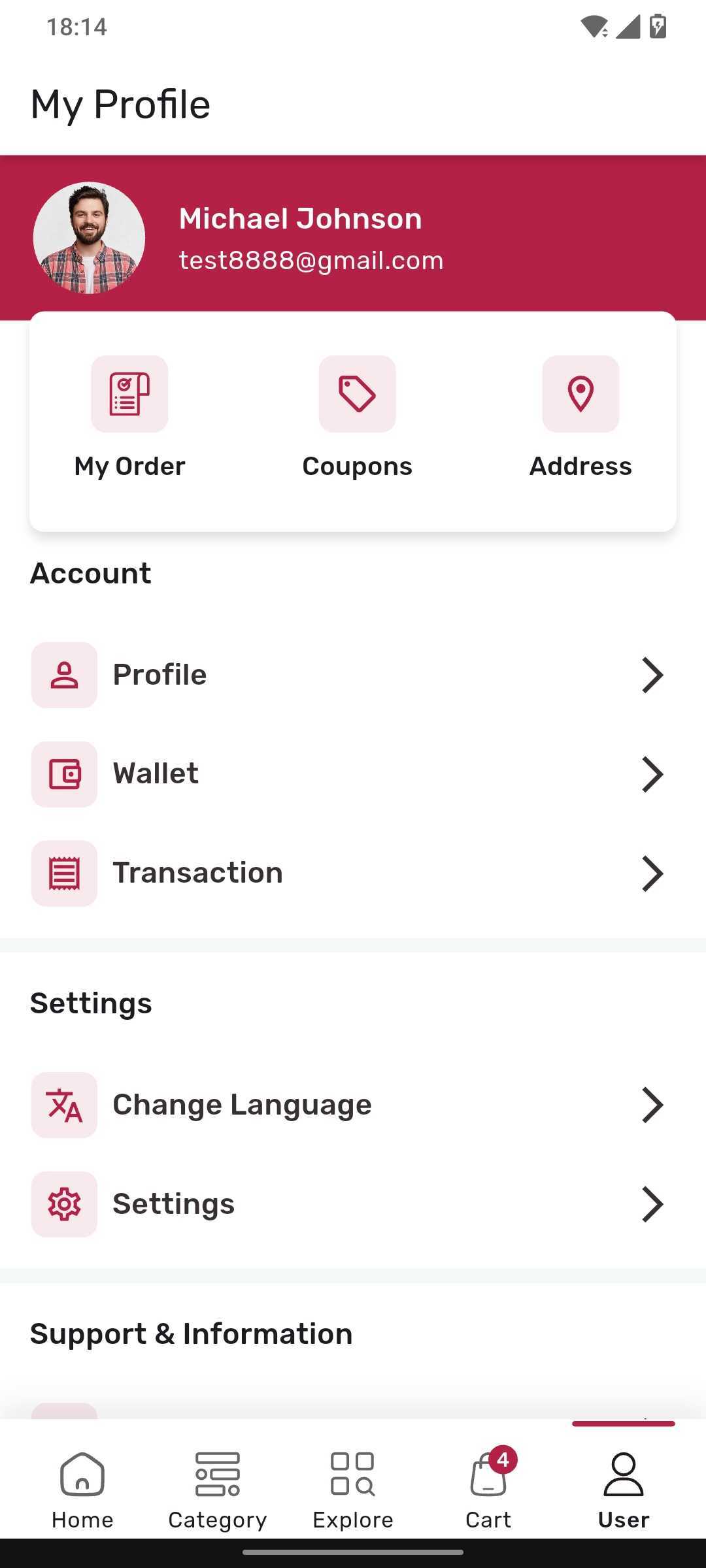 User Profile
