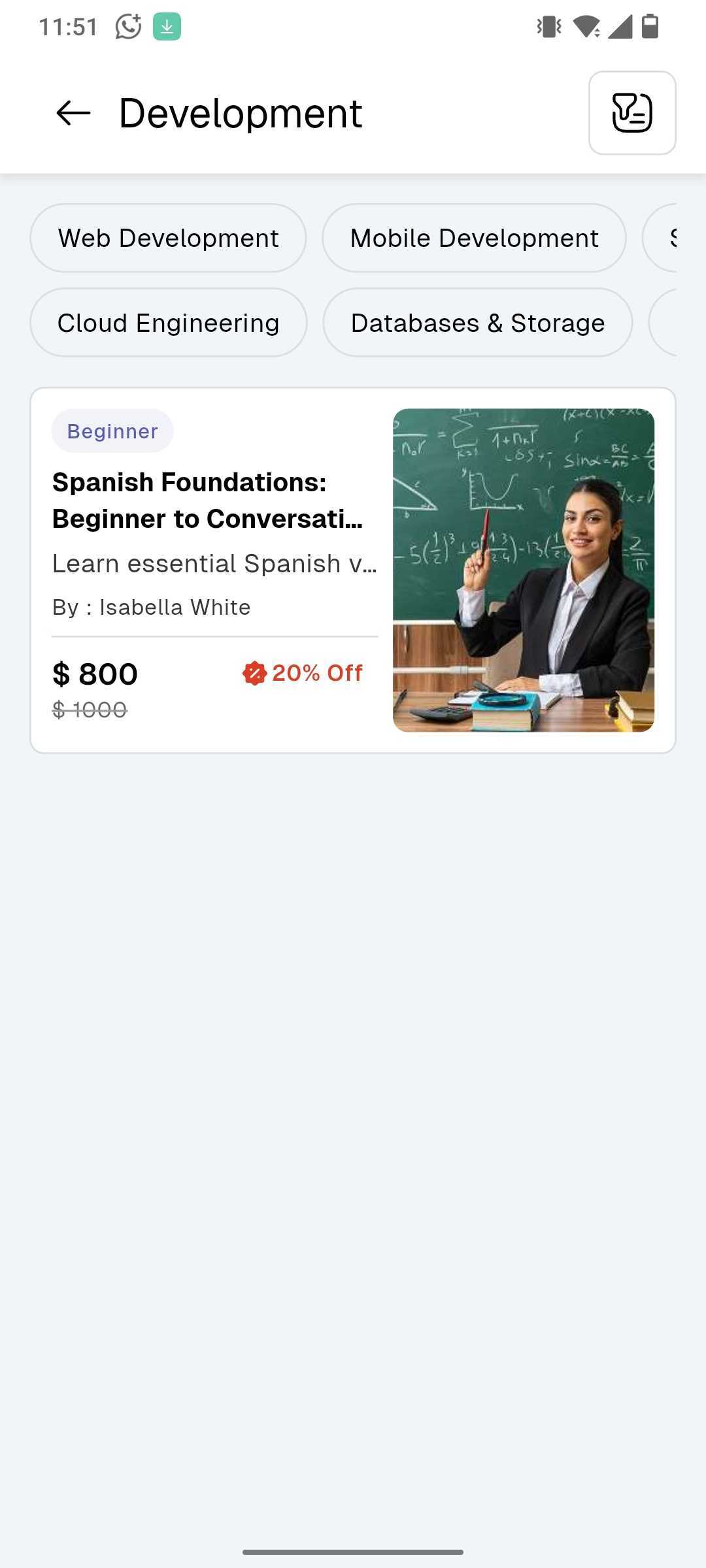 Development Course