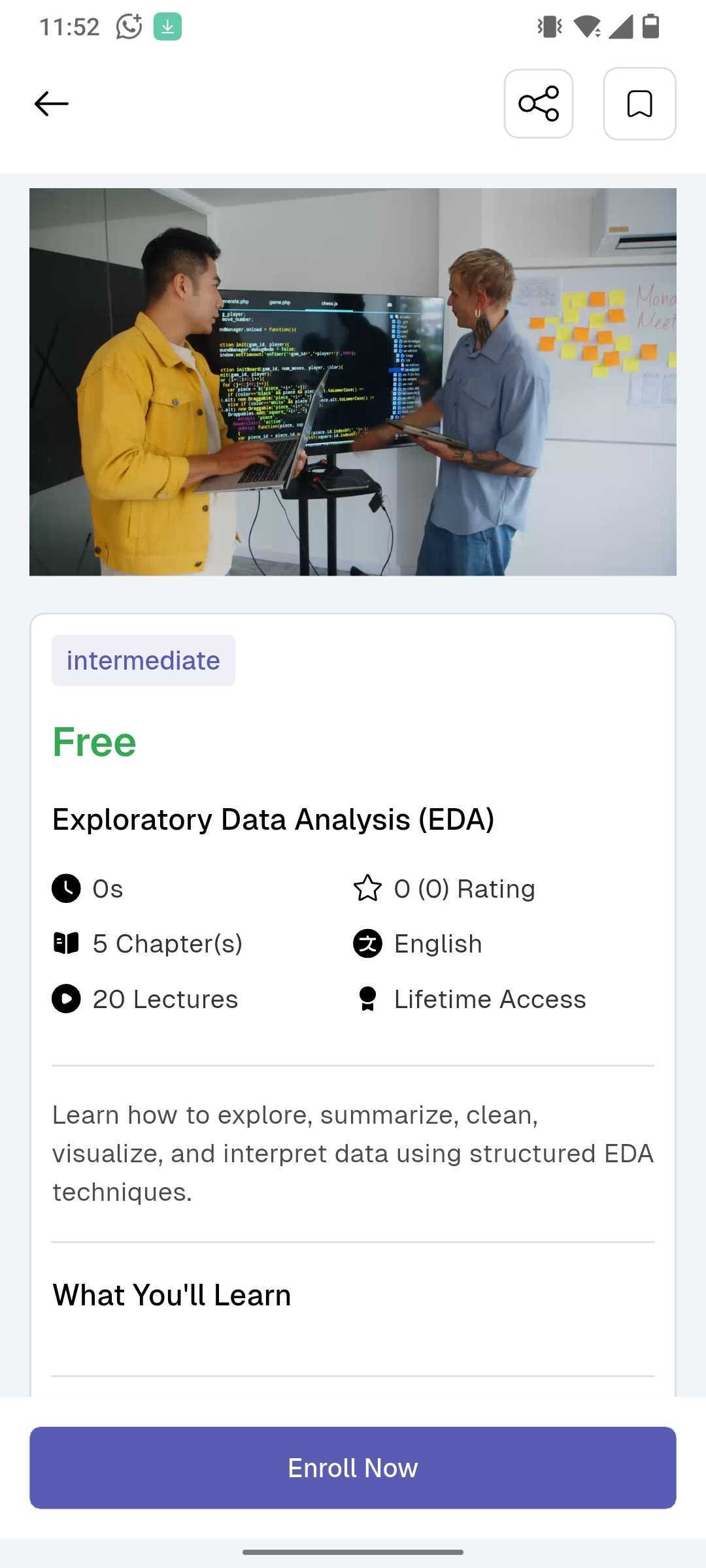 Course Details Intermediate